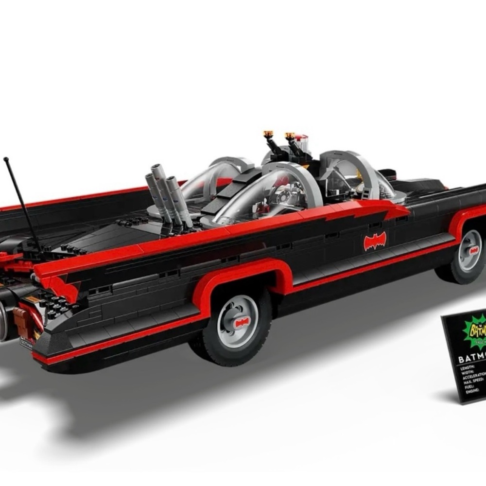 LEGO Batmobile Building Set - Black and Red